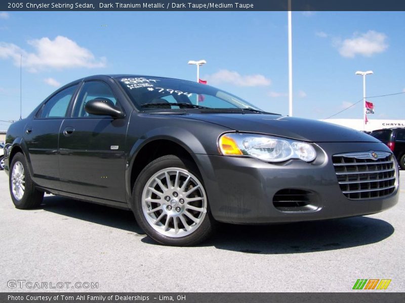 Dark Titanium Metallic / Dark Taupe/Medium Taupe 2005 Chrysler Sebring Sedan