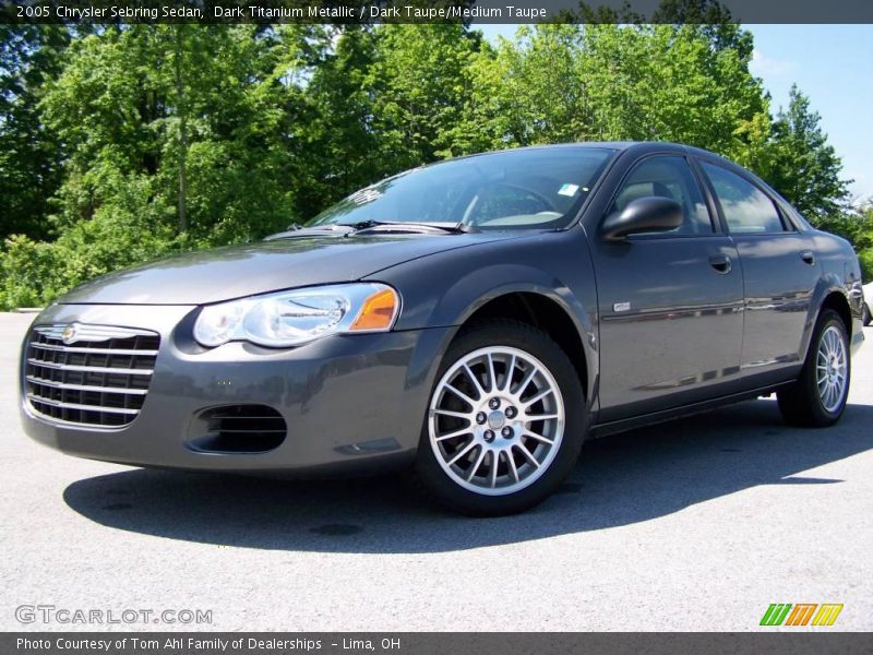 Dark Titanium Metallic / Dark Taupe/Medium Taupe 2005 Chrysler Sebring Sedan