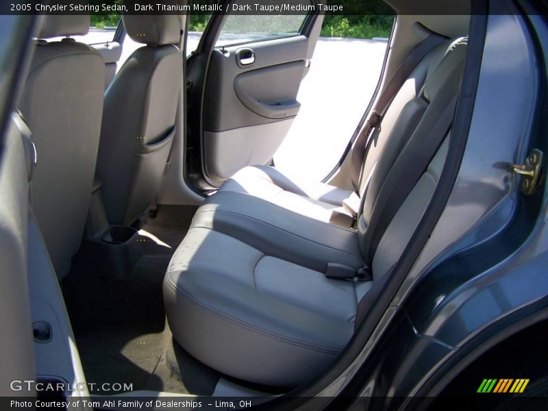 Dark Titanium Metallic / Dark Taupe/Medium Taupe 2005 Chrysler Sebring Sedan