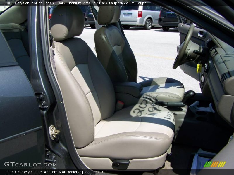 Dark Titanium Metallic / Dark Taupe/Medium Taupe 2005 Chrysler Sebring Sedan