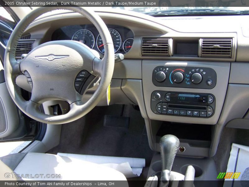 Dark Titanium Metallic / Dark Taupe/Medium Taupe 2005 Chrysler Sebring Sedan