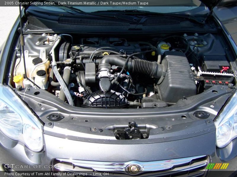 Dark Titanium Metallic / Dark Taupe/Medium Taupe 2005 Chrysler Sebring Sedan