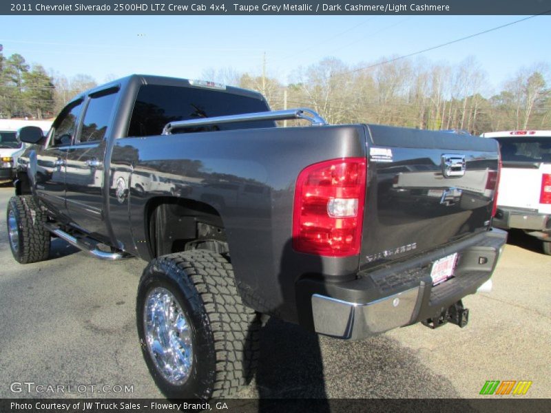 Taupe Grey Metallic / Dark Cashmere/Light Cashmere 2011 Chevrolet Silverado 2500HD LTZ Crew Cab 4x4