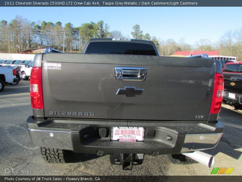 Taupe Grey Metallic / Dark Cashmere/Light Cashmere 2011 Chevrolet Silverado 2500HD LTZ Crew Cab 4x4