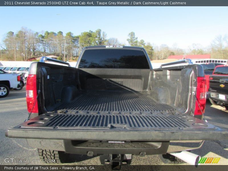 Taupe Grey Metallic / Dark Cashmere/Light Cashmere 2011 Chevrolet Silverado 2500HD LTZ Crew Cab 4x4