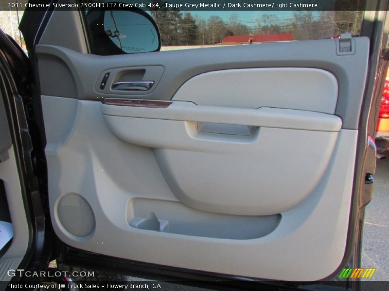 Taupe Grey Metallic / Dark Cashmere/Light Cashmere 2011 Chevrolet Silverado 2500HD LTZ Crew Cab 4x4