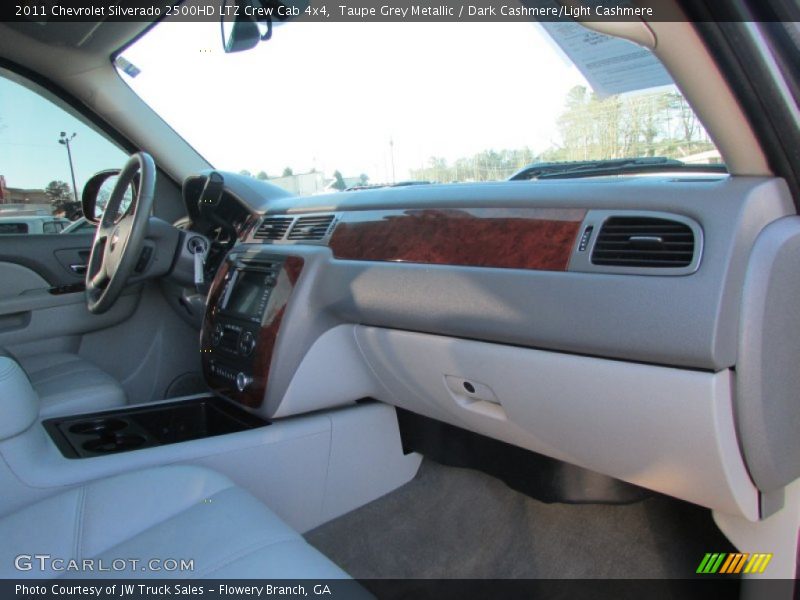 Taupe Grey Metallic / Dark Cashmere/Light Cashmere 2011 Chevrolet Silverado 2500HD LTZ Crew Cab 4x4