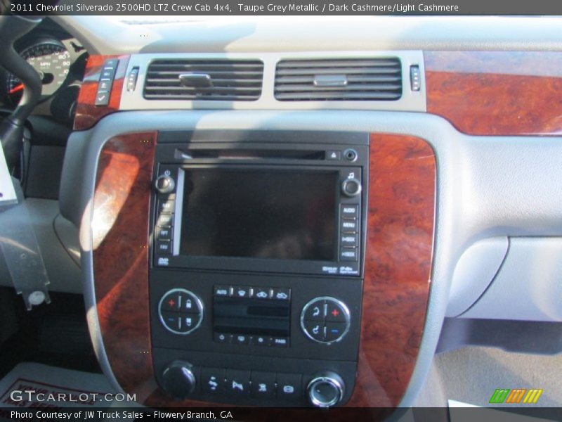 Taupe Grey Metallic / Dark Cashmere/Light Cashmere 2011 Chevrolet Silverado 2500HD LTZ Crew Cab 4x4