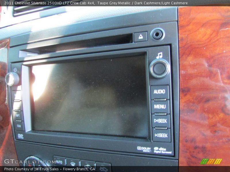 Taupe Grey Metallic / Dark Cashmere/Light Cashmere 2011 Chevrolet Silverado 2500HD LTZ Crew Cab 4x4