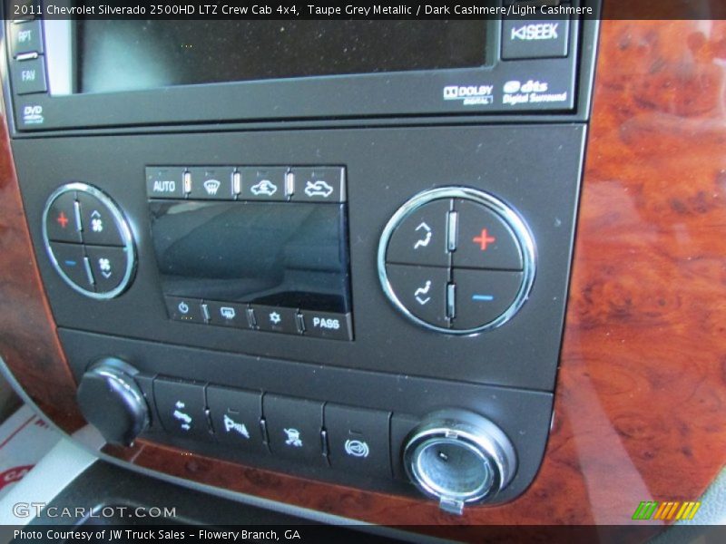 Taupe Grey Metallic / Dark Cashmere/Light Cashmere 2011 Chevrolet Silverado 2500HD LTZ Crew Cab 4x4