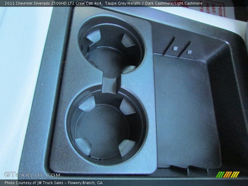 Taupe Grey Metallic / Dark Cashmere/Light Cashmere 2011 Chevrolet Silverado 2500HD LTZ Crew Cab 4x4