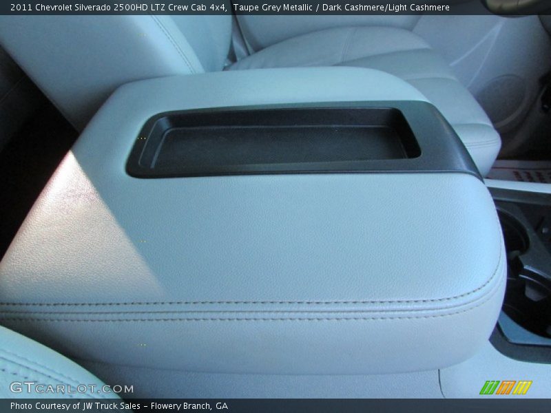 Taupe Grey Metallic / Dark Cashmere/Light Cashmere 2011 Chevrolet Silverado 2500HD LTZ Crew Cab 4x4