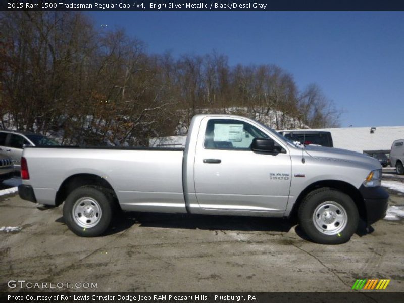  2015 1500 Tradesman Regular Cab 4x4 Bright Silver Metallic