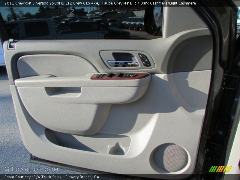Taupe Grey Metallic / Dark Cashmere/Light Cashmere 2011 Chevrolet Silverado 2500HD LTZ Crew Cab 4x4