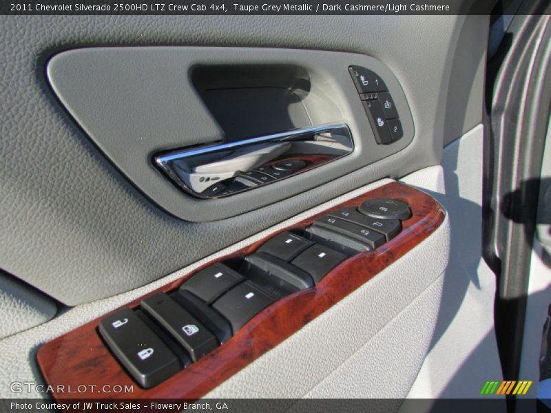 Taupe Grey Metallic / Dark Cashmere/Light Cashmere 2011 Chevrolet Silverado 2500HD LTZ Crew Cab 4x4