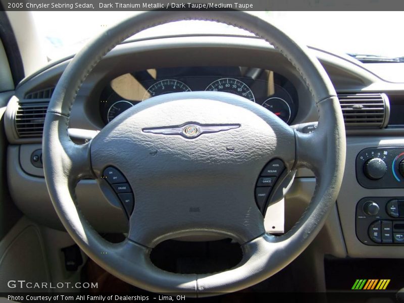 Dark Titanium Metallic / Dark Taupe/Medium Taupe 2005 Chrysler Sebring Sedan