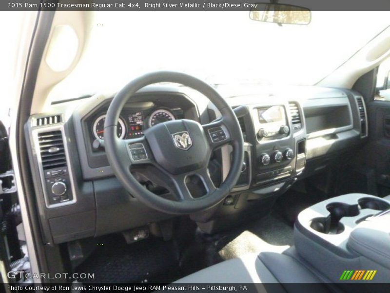 Dashboard of 2015 1500 Tradesman Regular Cab 4x4
