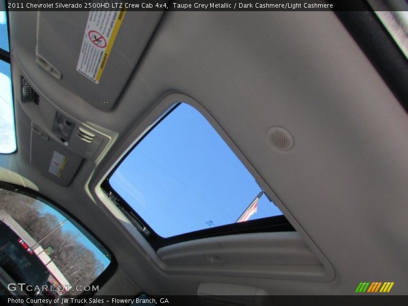 Taupe Grey Metallic / Dark Cashmere/Light Cashmere 2011 Chevrolet Silverado 2500HD LTZ Crew Cab 4x4