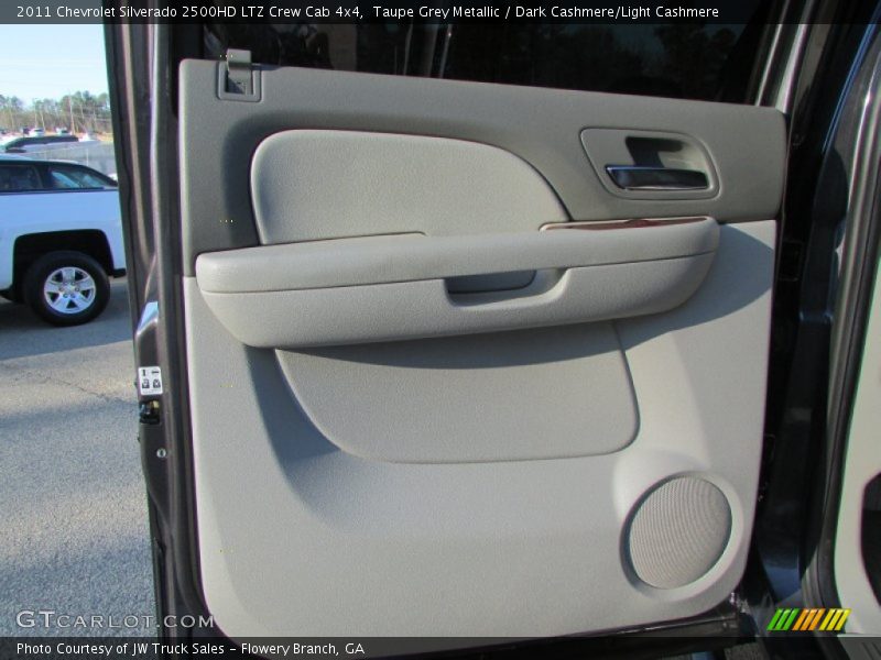 Taupe Grey Metallic / Dark Cashmere/Light Cashmere 2011 Chevrolet Silverado 2500HD LTZ Crew Cab 4x4
