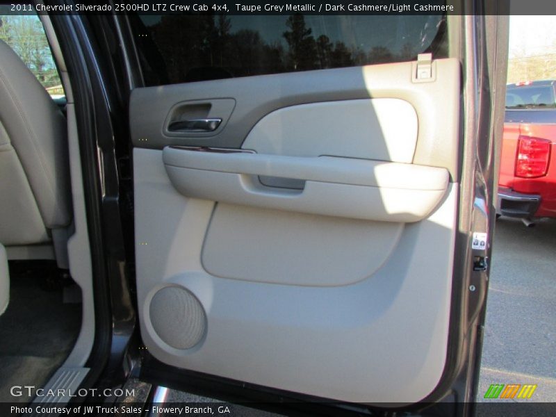 Taupe Grey Metallic / Dark Cashmere/Light Cashmere 2011 Chevrolet Silverado 2500HD LTZ Crew Cab 4x4