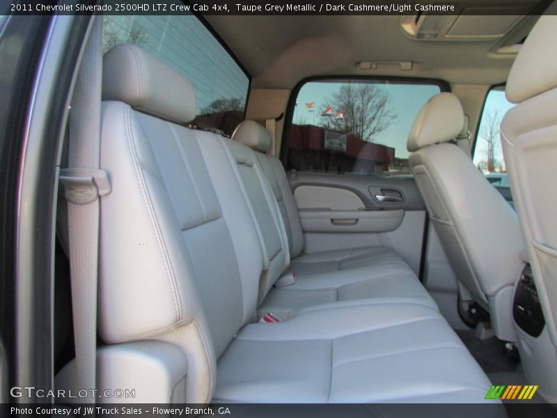 Taupe Grey Metallic / Dark Cashmere/Light Cashmere 2011 Chevrolet Silverado 2500HD LTZ Crew Cab 4x4