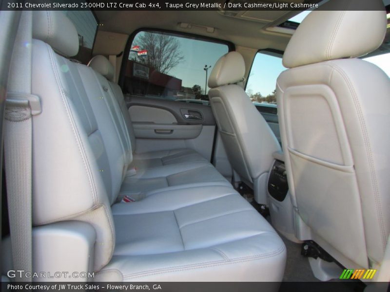 Taupe Grey Metallic / Dark Cashmere/Light Cashmere 2011 Chevrolet Silverado 2500HD LTZ Crew Cab 4x4