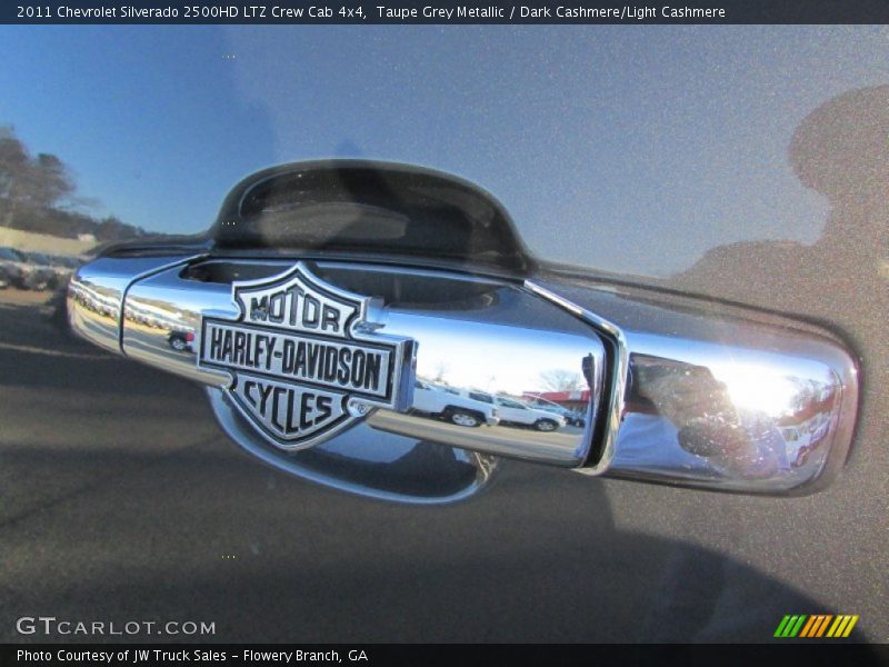 Taupe Grey Metallic / Dark Cashmere/Light Cashmere 2011 Chevrolet Silverado 2500HD LTZ Crew Cab 4x4
