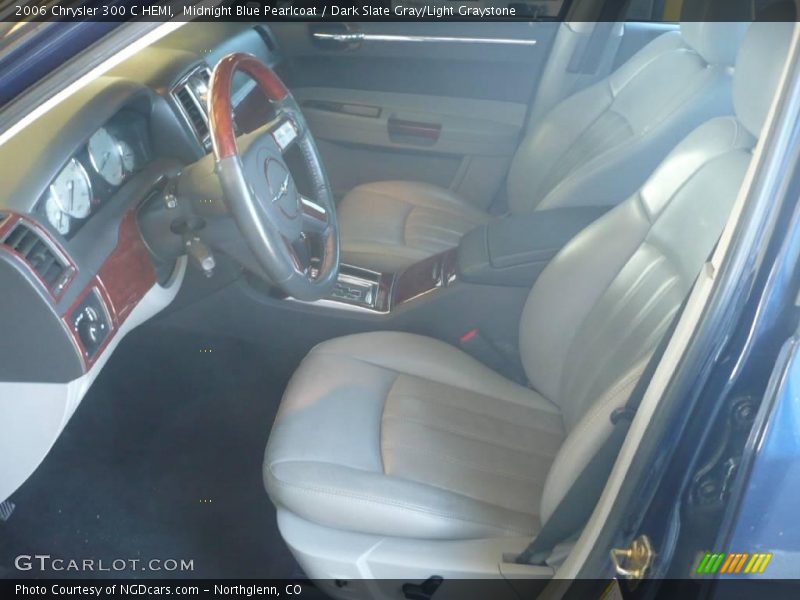 Midnight Blue Pearlcoat / Dark Slate Gray/Light Graystone 2006 Chrysler 300 C HEMI