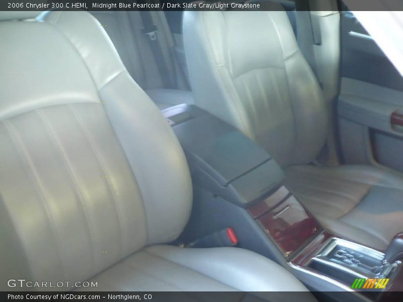 Midnight Blue Pearlcoat / Dark Slate Gray/Light Graystone 2006 Chrysler 300 C HEMI