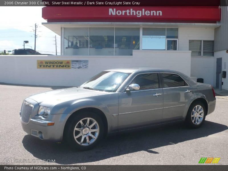 Silver Steel Metallic / Dark Slate Gray/Light Slate Gray 2006 Chrysler 300 C HEMI