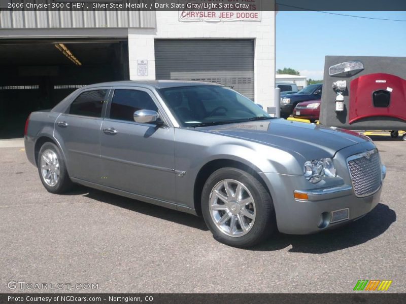 Silver Steel Metallic / Dark Slate Gray/Light Slate Gray 2006 Chrysler 300 C HEMI
