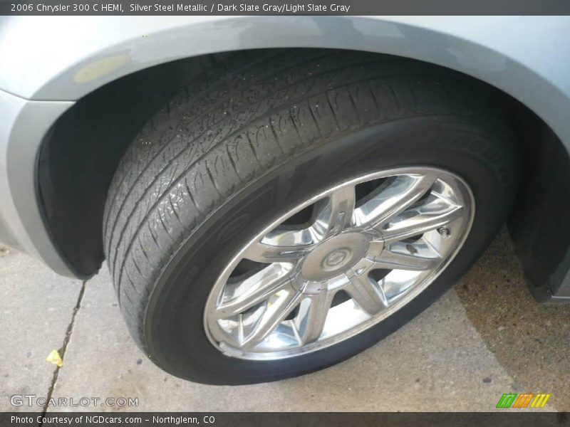 Silver Steel Metallic / Dark Slate Gray/Light Slate Gray 2006 Chrysler 300 C HEMI