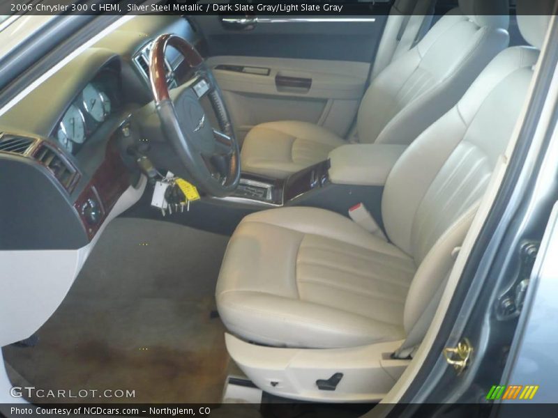 Silver Steel Metallic / Dark Slate Gray/Light Slate Gray 2006 Chrysler 300 C HEMI