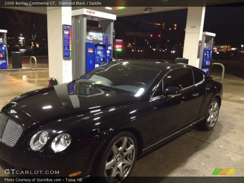 Diamond Black / Saddle 2006 Bentley Continental GT