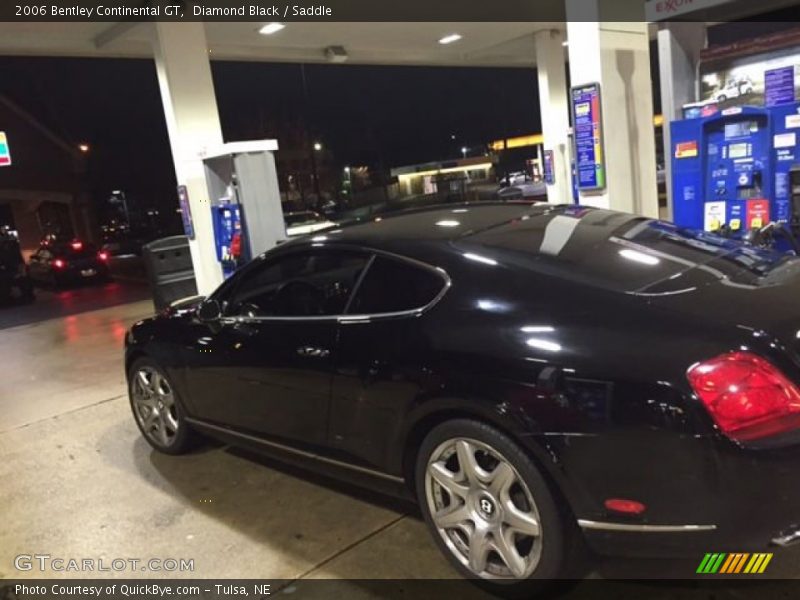 Diamond Black / Saddle 2006 Bentley Continental GT