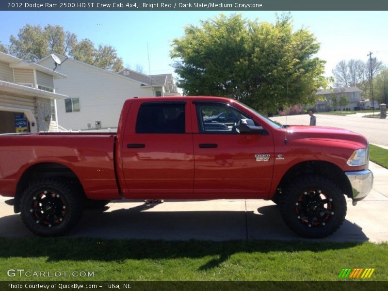 Bright Red / Dark Slate/Medium Graystone 2012 Dodge Ram 2500 HD ST Crew Cab 4x4