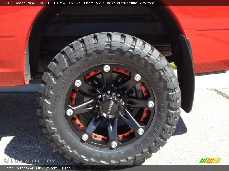Bright Red / Dark Slate/Medium Graystone 2012 Dodge Ram 2500 HD ST Crew Cab 4x4