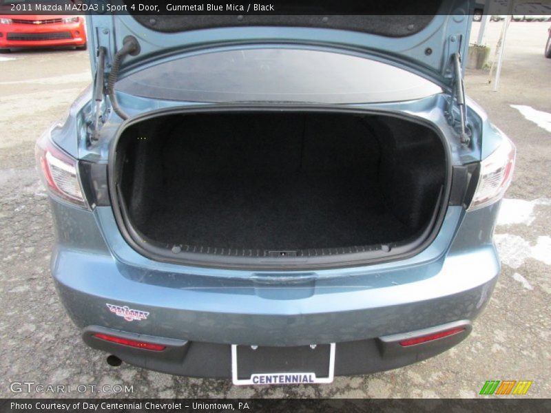 Gunmetal Blue Mica / Black 2011 Mazda MAZDA3 i Sport 4 Door