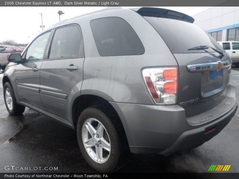 Dark Silver Metallic / Light Gray 2006 Chevrolet Equinox LT AWD