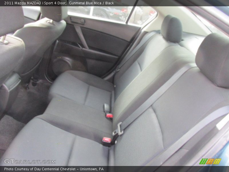 Gunmetal Blue Mica / Black 2011 Mazda MAZDA3 i Sport 4 Door