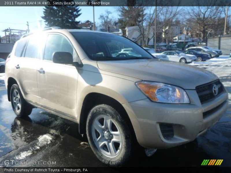 Sandy Beach Metallic / Sand Beige 2011 Toyota RAV4 I4 4WD
