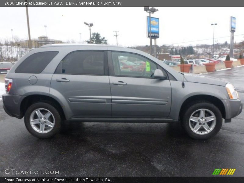 Dark Silver Metallic / Light Gray 2006 Chevrolet Equinox LT AWD