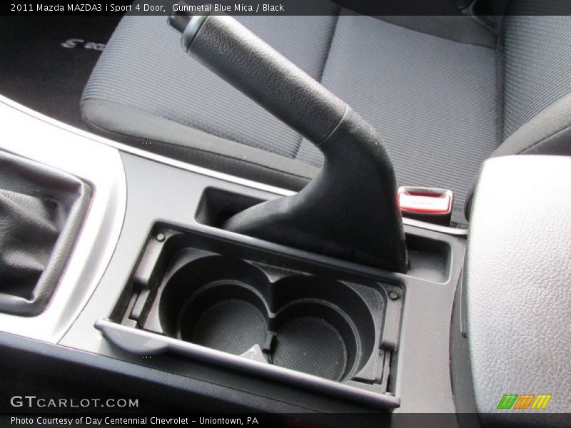 Gunmetal Blue Mica / Black 2011 Mazda MAZDA3 i Sport 4 Door