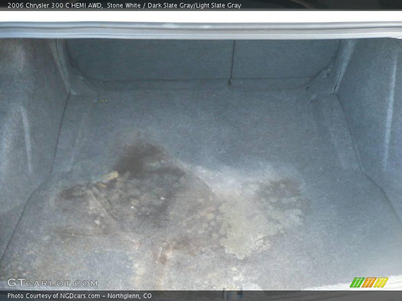 Stone White / Dark Slate Gray/Light Slate Gray 2006 Chrysler 300 C HEMI AWD