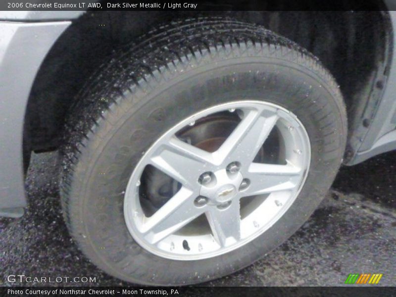 Dark Silver Metallic / Light Gray 2006 Chevrolet Equinox LT AWD