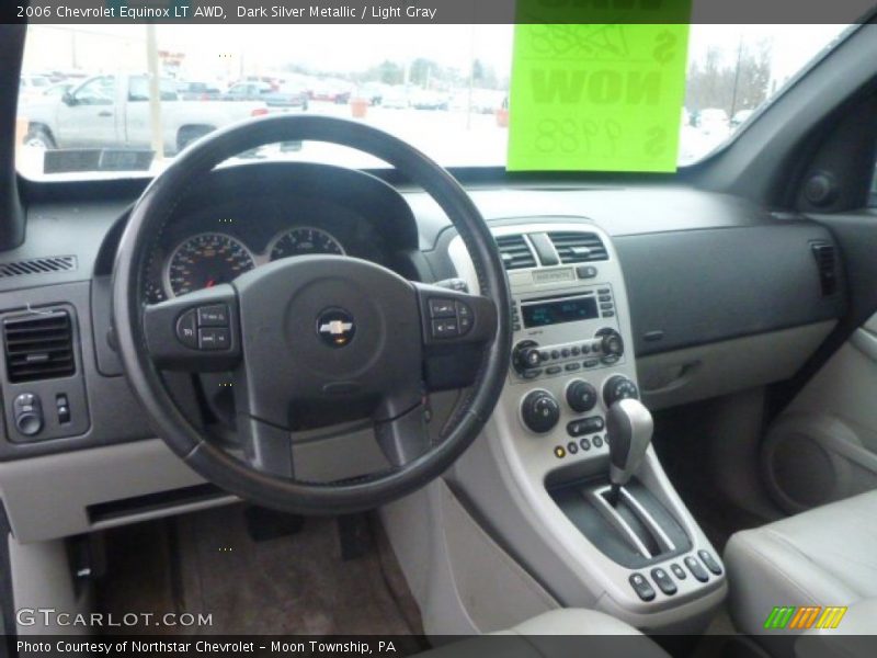 Dark Silver Metallic / Light Gray 2006 Chevrolet Equinox LT AWD