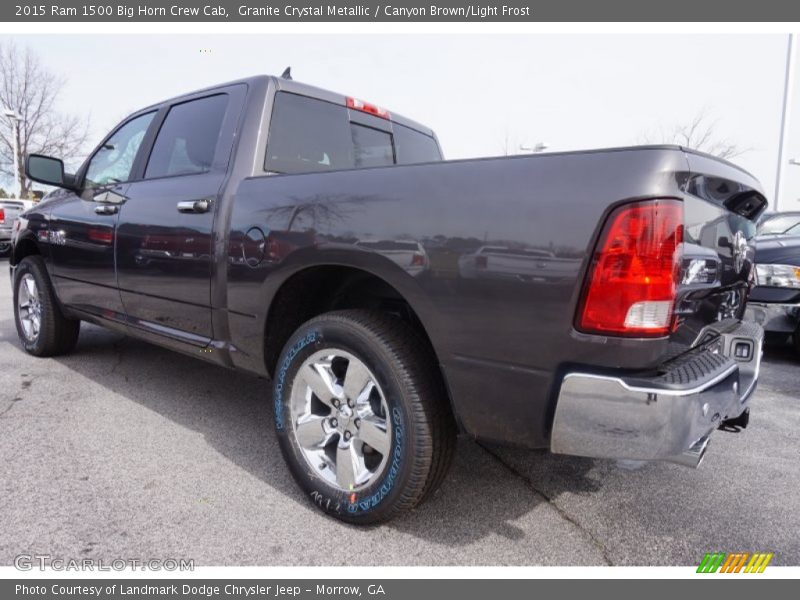  2015 1500 Big Horn Crew Cab Granite Crystal Metallic