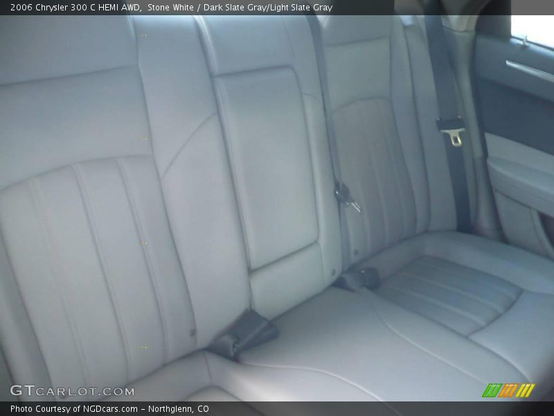 Stone White / Dark Slate Gray/Light Slate Gray 2006 Chrysler 300 C HEMI AWD