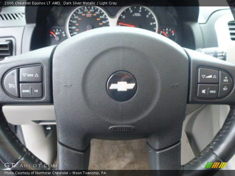 Dark Silver Metallic / Light Gray 2006 Chevrolet Equinox LT AWD