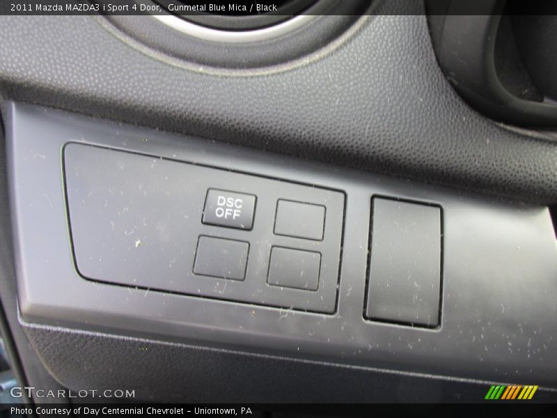 Gunmetal Blue Mica / Black 2011 Mazda MAZDA3 i Sport 4 Door